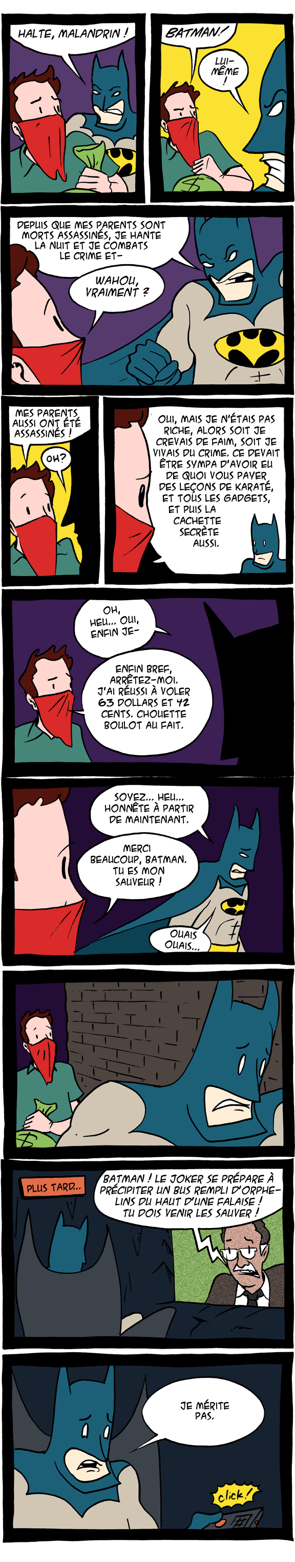 le destin de Batman
