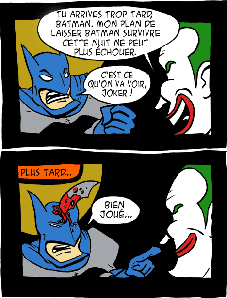 le plan diabolique du Joker