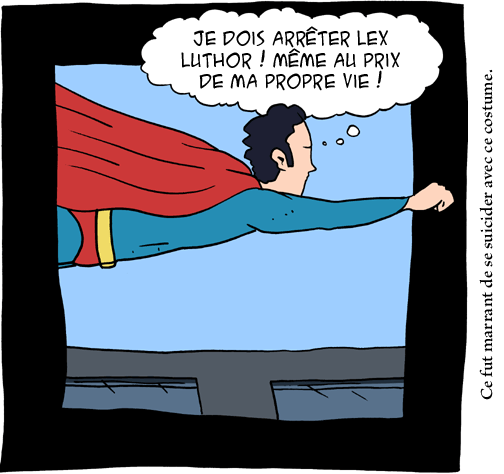 le suicide de Superman