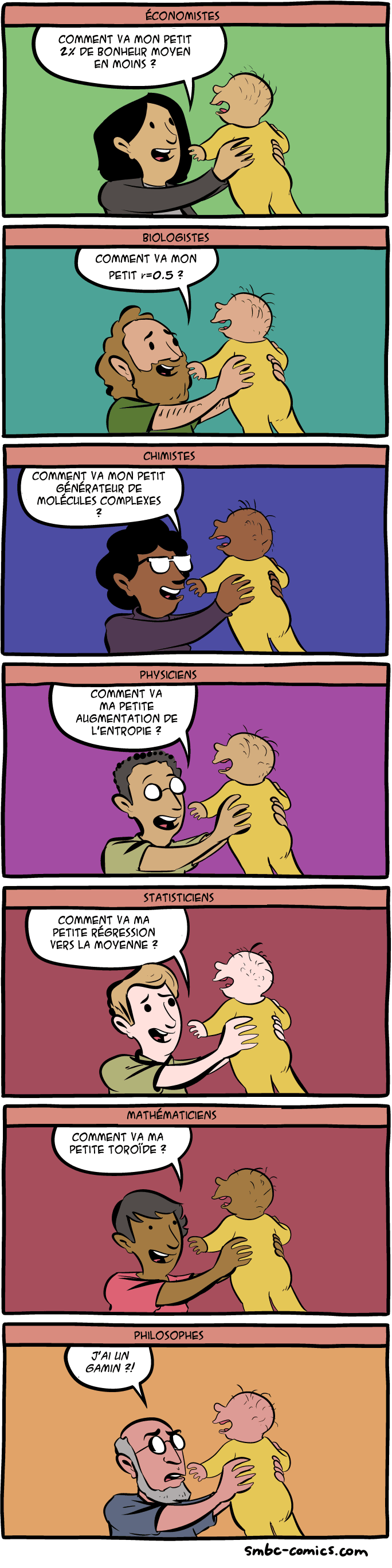 les bébés des scientifiques
