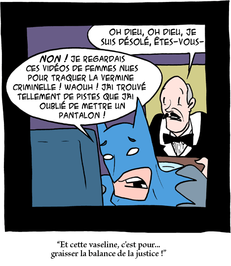 la justice de Batman