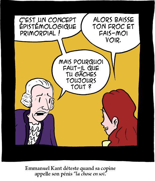 le gros concept épistémologique de Kant