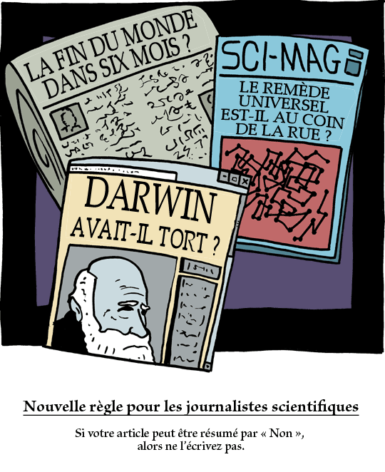 les dérives du journalisme scientifique