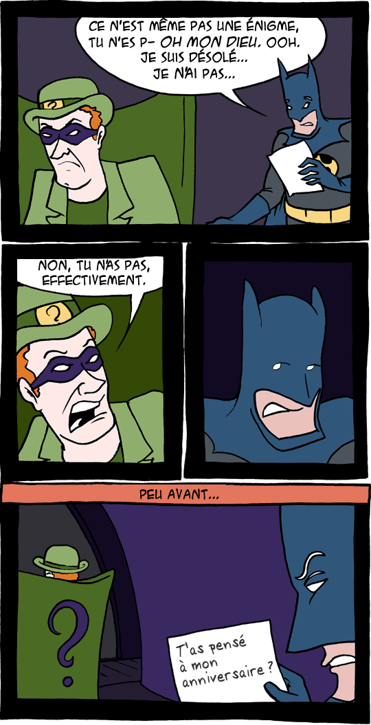 Batman vs The Riddler : la revanche