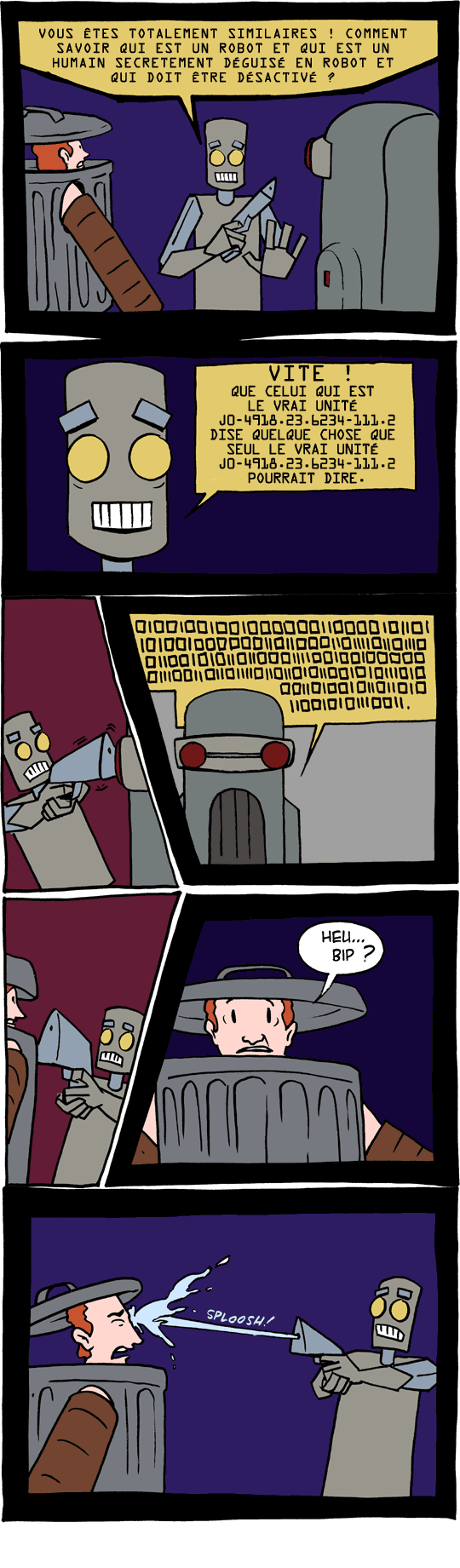 robot secret